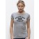 T-Shirt - Damen - 100% Biobaumwolle - heathergrey